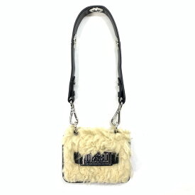 【中古】【レディース】DIESEL ディーゼル ボアミニウォレット ブランド 財布 ウォレット カラー：ホワイト 白 ブラック 黒 200-230829-gm-17-fuz 万代Net店