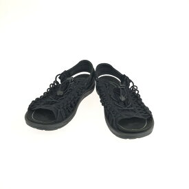 【中古】【メンズ】KEEN UNEEK II OT 1027290 キーン ユニーク ツー オープントゥ サンダル 靴 サイズ：28cm US 10 カラー：ブラック 万代Net店