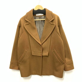 【中古】【レディース】See By Chloe シーバイクロエ ショートコート トップス アウター ブランド 古着 オーバーサイズ サイズ：2 カラー：ライトブラウン 169-230905-gm-2-fuz 万代Net店