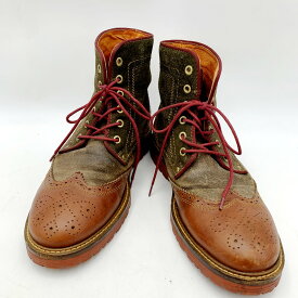 【中古】【メンズ/レディース】Danner MEDALLION BOOTS D0021 ダナー メダリオンブーツ レザー シューズ 靴 サイズ：26cm カラー：ブラウン系 万代Net店