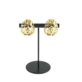 【中古】【レディース】YVES SAINT LAURENT ARABESQUE EARRING VINTAGE イヴサンローラン アラベスク イヤリング ヴィンテージ アクセサリー サイズ：約30×20×23mm カラー：ゴールド 万代Net店