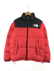 【中古】【メンズ】THE NORTH FACE NUPTSE JACKET ND91841 ザ ノースフェイス ヌプシジャケット アウター ダウンジャケット サイズ：L カラー：レッド 万代Net店