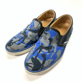 【中古】【メンズ/レディース】JIMMY CHOO ジミーチュウ スリッポン シューズ 靴 スニーカー サイズ：42 カラー：ブルー 青 183-230924-gm-27-fuz 万代Net店