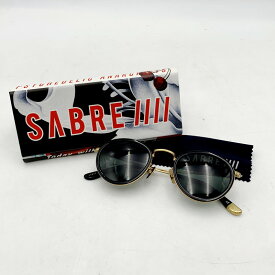 【中古】【メンズ/レディース】SABRE CORONET Sunglasses セイバー コロネット サングラス 小物 服飾雑貨 カラー：ブラック×ゴールド 万代Net店