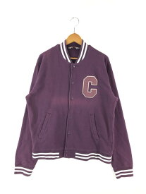 【中古】【メンズ】Cathartt CUP JACKET カーハート カップジャケット ライトアウター スウェットスタジャン サイズ：L カラー：パープル 万代Net店