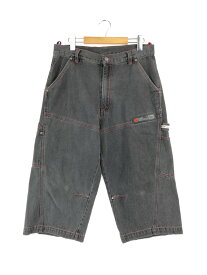 【中古】【メンズ】ECKO FUNCTION PAINTER DENIM PANTS エコーファンクション ペインターデニムパンツ ボトムス サイズ：L カラー：ブラック 万代Net店