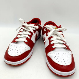 【中古】【メンズ】NIKE DUNK LOW RETRO DD1391-602 ナイキ ダンク ロー レトロ スニーカー シューズ 靴 サイズ：27cm カラー：GYM RED/GYM RED-WHITE 万代Net店