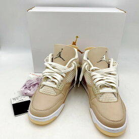 【中古】【未使用品】【メンズ】NIKE WMNS AIR JORDAN 4 RETRO SHIMMER DJ0675-200ナイキ ウィメンズ エアジョーダン 4 レトロ シマー スニーカー シューズ 靴 サイズ：28cm カラー：SHIMMER/METALLIC SILVER 万代Net店