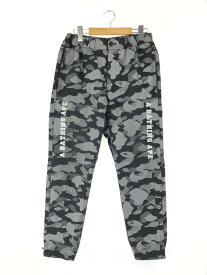 【中古】【メンズ】A BATHING APE REFLECTION CAMO PANT 001PTE301011X アベイシングエイプ リフレクションカモパンツ ボトムス サイズ：S カラー：ブラック 万代Net店