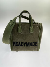 【美中古品】【メンズ/レディース】READYMADE レディメイド RE-CO-KH-00-00-155 21SS PEGGY BAG NANO SHOULDERBAG HANDBAG ショルダーバッグ ハンドバッグ カバン 鞄 カラー：カーキ 万代Net店