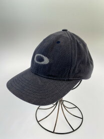 【中古】【メンズ/レディース】OAKLEY オークリー USA製 90S CAP 6パネルキャップ 帽子 カラー：色あせた薄いネイビー 万代Net店