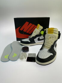 【美中古品】【メンズ】NIKE ナイキ 555088-118 AIR JORDAN 1 RETRO HIGH OG SNEAKER エアジョーダン レトロ ハイ スニーカー シューズ 靴 サイズ：27.5cm カラー：WHITE/BLACK-VOLT 万代Net店