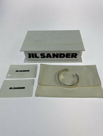 【中古】【レディース】JIL SANDER ジルサンダー JSMS832068 MSS8400111 BRUSHED SILVER BANGLE ブラッシュシルバーバングル サイズ：S 万代Net店