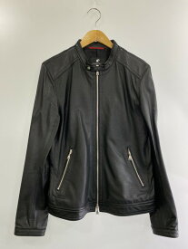 【中古】【メンズ】LOVELESS SINGLE RIDERS JACKET 61F20-703-09 ラブレス パンチングラムレザーシングルライダースジャケット アウター サイズ：3 カラー：ブラック 万代Net店