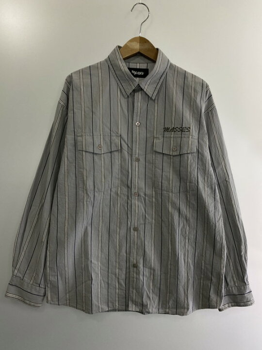楽天市場】【中古】【メンズ】MASSES マシス STRIPE SHIRT コットン 
