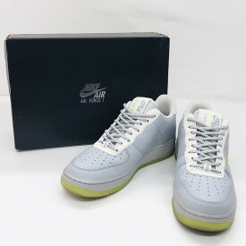 【中古】【メンズ】NIKE AIR FORCE 1 LOW '07 LV8 CD0888-002 ナイキ エア フォース 1 ロー '07 エレベイト サイズ：28.0cm US 10 カラー：グレー/グリーン 万代Net店