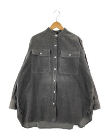 【中古】【レディース】HEALTHY DENIM 21AW Almond スーパービッグシャツ NU15630 ヘルシーデニム アーモンド コーデュロイシャツ 長袖 トップス サイズ：1 カラー：SESAME 万代Net店