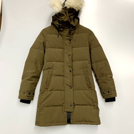 【中古】【レディース】CANADA GOOSE MACKENZIE PARKA 2302JL カナダグース マッケンジーパーカ ダウンジャケット アウター サイズ：S カラー：茶系 万代Net店