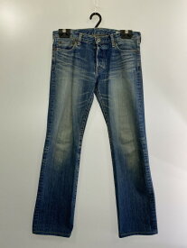 【中古】【メンズ】ISSEY MIYAKE DENIM PANTS IM61FF002 イッセイミヤケ デニムパンツ ボトムス ボタンフライ サイズ：2 カラー：インディゴ 万代Net店