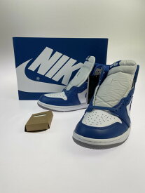 【美中古品】【メンズ】NIKE AIR JORDAN 1 RETRO HIGH OG DZ5485-410 ナイキ エア ジョーダン 1 レトロ ハイ スニーカー 靴 サイズ：27.5cm US9.5 カラー：TRUE BLUE/WHITE-CEMENT GREY 万代Net店