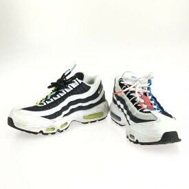 【中古】【レディース】NIKE AIR MAX 95 QS GREEDY2.0 CJ0589-001 ナイキ エアマックス 95 クイックストライク グリーディ2.0 スニーカー 靴 サイズ：24.5cm US 6.5 カラー：BLACK/MULTICOLOR-GUNSMOKE 万代Net店