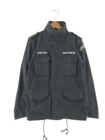 【中古】【メンズ】WACKO MARIA M-65 FIELD JACKET GUILTY PARTIES ワコマリア M-65 フィールドジャケット ライトアウター ミリタリージャケット ギルティーパーティー サイズ：S カラー：ブラック 万代Net店