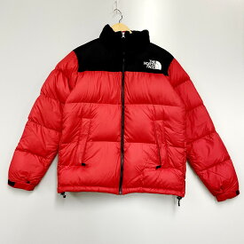 【中古】【メンズ】THE NORTH FACE NUPTSE JACKET ND91841 ザ・ノース・フェイス ヌプシジャケット ダウン アウター サイズ：L カラー：レッド 万代Net店