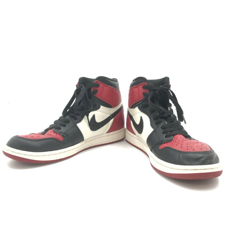 楽天市場】【中古】【メンズ】NIKE AIR JORDAN 1 RETRO HIGH OG BRED  