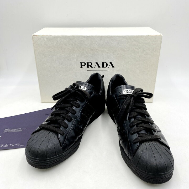 楽天市場】【中古】【メンズ】adidas×PRADA SUPERSTAR 2EG321 プラダ  