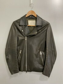 【中古】【メンズ】MACKINTOSH マッキントッシュ GL-001-RIDERS JACKET ラムレザーダブルライダースジャケット アウター サイズ：36 カラー：カーキ 万代Net店