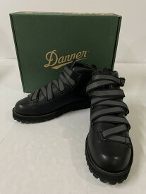 【美中古品】【メンズ】Danner MEANSWHILE MOUNTAIN LIGHT HARNESS D-213001 ダナー ミーンズワイル マウンテンライトハーネス ブーツ 靴 サイズ：27.0cm US9 カラー：ブラック 万代Net店