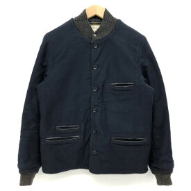 【中古】【メンズ】SUGAR CANE MOLESKIN JACKET SC13131 シュガーケーン モールスキンジャケット ブルゾン 東洋エンタープライズ アウター アメカジ系 サイズ：38 カラー：ネイビー 万代Net店