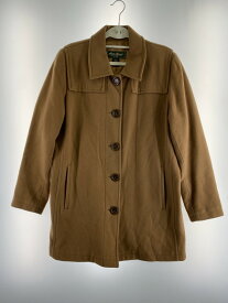 【中古】【レディース】Eddie Bauer WOOL COAT エディーバウアー ウールコート アウター サイズ：L カラー：ブラウン系 万代Net店