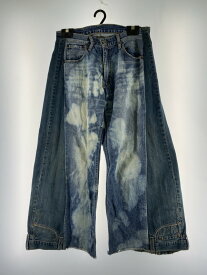 【中古】【メンズ】リーバイス Levi's DENIM PANTS リーバイス デニムパンツ リメイク加工 ボトムス カラー：インディゴ 万代Net店