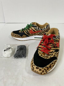 【美中古品】【メンズ】NIKE×atmos ナイキ アトモス AQ0928-700 AIR MAX 1 DLX SNEAKER エアマックス スニーカー シューズ 靴 サイズ：28.5cm カラー：マルチカラー 万代Net店