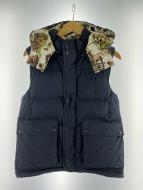 【中古】【メンズ】FRED PERRY NOWARTT REVERSIBLE DOWN VEST フレッド ペリー ノワート リバーシブル ダウンベスト アウター サイズ：M カラー：ネイビー 万代Net店