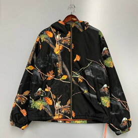 【中古】【メンズ】BILLIONAIRE BOYS CLUB ビリオネアボーイズクラブ 総柄 ダウンパーカー ジャケット アウター サイズ：L カラー：ブラック系 万代Net店