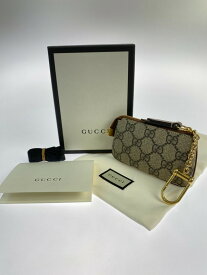 【中古】【メンズ/レディース】GUCCI COIN CASE 447964 グッチ GGスプリーム コインケース キーケース 小物入れ 財布 カラー：ブラウン系 万代Net店