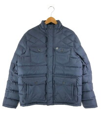 【中古】【メンズ】Timberland 16AW QUILTING DOWN JACKET TB0A1GJQ ティンバーランド キルティング ダウンジャケット アウター サイズ：XL カラー：ネイビー 万代Net店