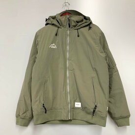 【中古】【メンズ】WTAPS×VANS ALPS JACKET MTE JACKET ダブルタップス×ヴァンズ ボンバー ジャケット パーカージャケット 中綿 アウター サイズ：X01 カラー：カーキ 万代Net店