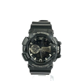 【中古】【メンズ】CASIO G-SHOCK ANALOG-DIGITAL GA-400 SERIES GA-400GB-1AJF カシオ ジーショック アナデジ クォーツ 腕時計 サイズ：ケース径 約55×51.9×18.3mm 腕回り 最大約22cm カラー：ブラック 万代Net店