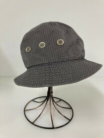【中古】【メンズ】STUSSY ステューシー 紺タグ BUCKET HAT バケットハット 帽子 サイズ：SMALL/MEDIUM カラー：グレー系 万代Net店