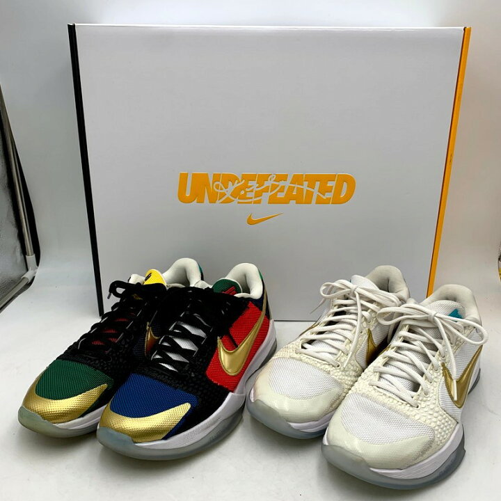 楽天市場】【中古】【メンズ】NIKE×UNDEFEATED KOBE 5 PROTRO UNDFTD  