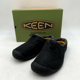 【中古】【メンズ】KEEN HOWSER III SLIDE 1025552 キーン ハウザー3スライド スリッポン シューズ 靴 サイズ：26.5cm カラー：ブラック 万代Net店