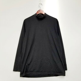 【中古】【メンズ】Y-3 CLASSIC MOCK NECK LS TEE GK4497 ワイスリー モックネック 長袖 Tシャツ カットソー ロンT トップス サイズ：L カラー：ブラック 万代Net店