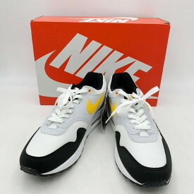 【中古】【未使用品】【メンズ】NIKE AIR MAX 1 FD9082-104ナイキ エア マックス 1 スニーカー シューズ 靴 サイズ：28.5cm カラー：WHITE PURE PLATINUM UNIVERSITY GOLD 万代Net店