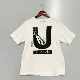 【中古】【メンズ】UNDERCOVER アンダーカバー ロゴTシャツ 半袖 トップス サイズ：1 カラー：ホワイト 万代Net店