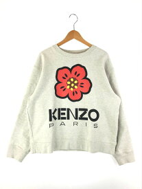 【中古】【メンズ】KENZO BOKE FLOWER SWEAT FD55SW4454ME ケンゾー ボケフラワー スウェット トップス トレーナー サイズ：M カラー：ミックスグレー 万代Net店