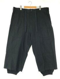 【中古】【メンズ】S'YTE YOHJI YAMAMOTO FRENCH WORKER SURGE BAKER PANTS UU-P04-011 サイト ヨウジヤマモト フレンチワーカー サージ ベイカーパンツ ボトムス サイズ：3 カラー：ブラック 万代Net店