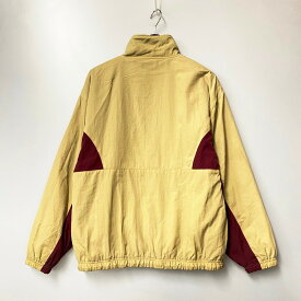 【中古】【メンズ】RUSSEL ATHLETIC ラッセルアスレチック 90'S ナイロンジャケット ブルゾン アウター サイズ：L カラー：ベージュ系/グレー 万代Net店